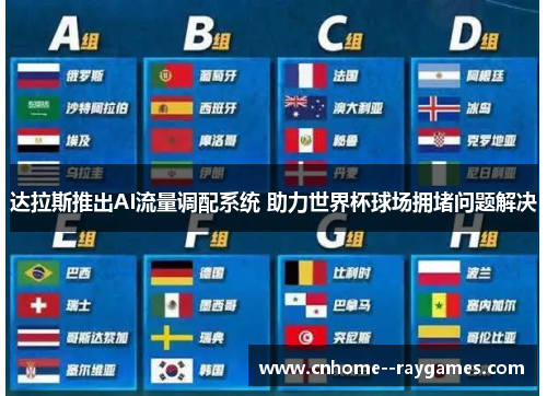 达拉斯推出AI流量调配系统 助力世界杯球场拥堵问题解决 达拉斯推出AI流量调配系统 助力世界杯球场拥堵问题解决